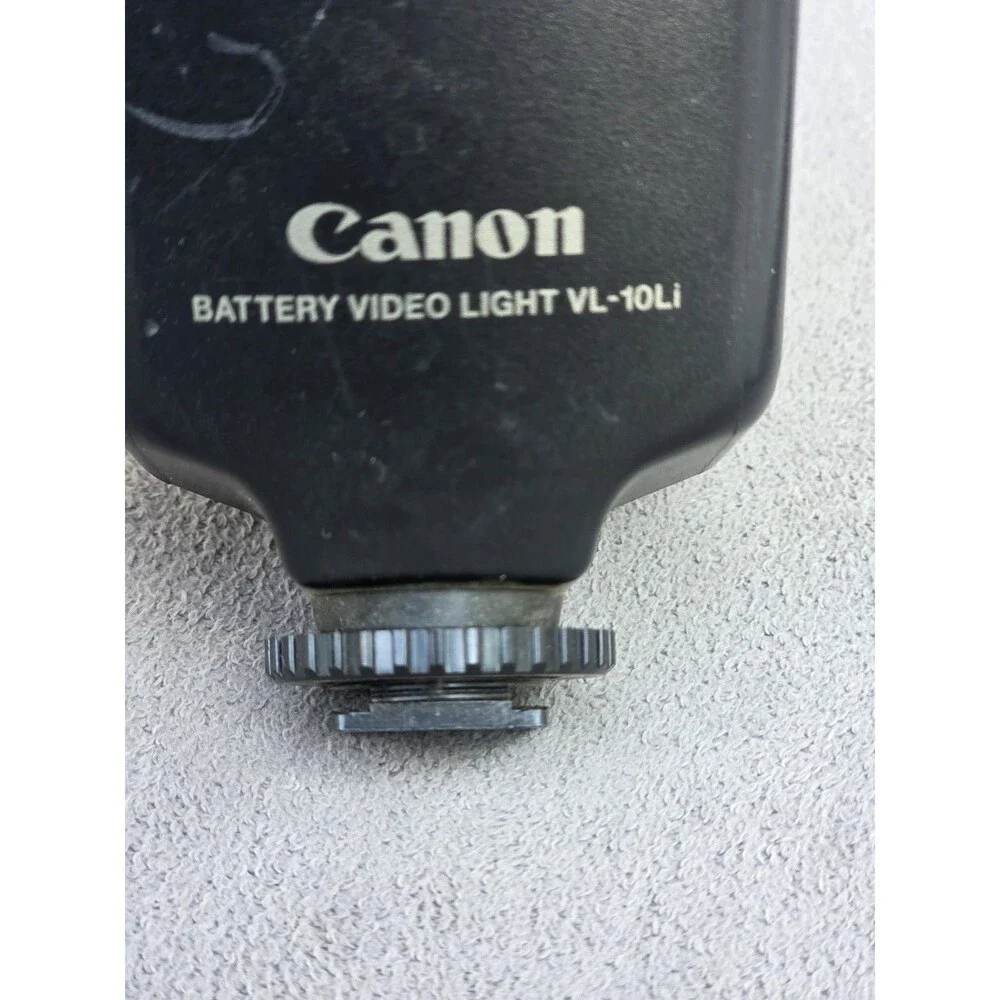 Used Canon VL-10Li On Camcorder Battery Video Light *W/ BATTERY*